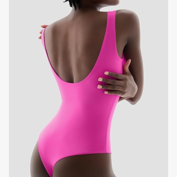 Pink One Piece Med Bodysuit - Picture 4 of 8